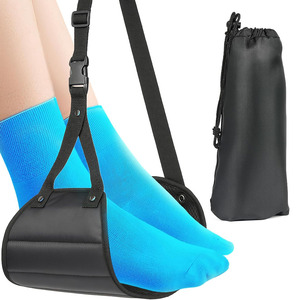 <span class=keywords><strong>Hamac</strong></span> de voyage pour les pieds en avion noir, parfait pour se détendre, longueur réglable, <span class=keywords><strong>hamac</strong></span> de travail essentiel pour se détendre, repose-pieds pour voyage en avion - Product Image 1