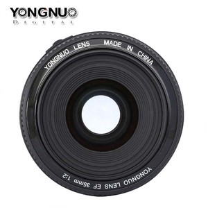35mm Yngnuo YN 35mm F2Nレンズワイドエンジェルプライムレンズ大型開口部固定オートフォーカスキヤノンレンズ用ニコンカメラ用 - Product Image 3