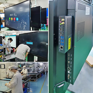 Điểm màn hình cảm ứng tương tác phẳng bảng thông minh 4k bảng trắng kỹ thuật số tương tác được tích hợp trong máy ảnh và micrô - Product Image 6