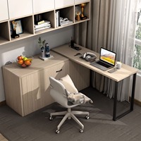 Lit d'étude moderne, simple et rétractable, pliable, multifonctionnel, bibliothèque de bureau intégrée, armoire, lit à panneau invisible mural