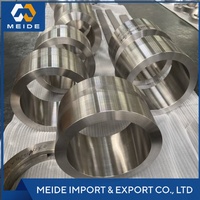 Anneau forgé sans soudure de haute qualité 304 / 304L 1.4301 / 1.4307 Anneau forgé en acier inoxydable usiné CNC sur mesure OEM