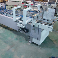 3ACQ # Machine automatique de pliage et de collage de mini-boîtes 580D, machine à coller le papier, plieuse-colleuse automatique, machine à plier les petites boîtes