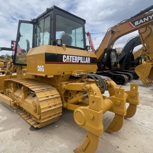 รถดันดิน CAT D6G แบบไฮดรอลิก รถตีนตะขาบ Caterpillar เครื่องจักรก่อสร้างงานดิน - Product Image 6