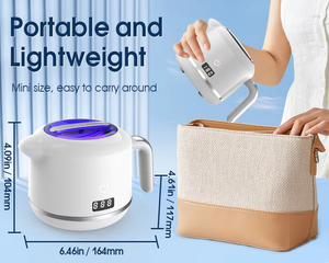 <span class=keywords><strong>Nettoyeur</strong></span> ultrasonique UV portable pour bijoux et appareils dentaires, appareil compact de nettoyage de prothèses dentaires - Product Image 3