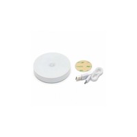 Lampe murale sans fil rechargeable pour couloir Veilleuse à capteur de mouvement magnétique avec rondelle adhésive pour couloir d'escalier Lumières de couloir