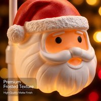 Lampe chauffe-cire électrique en métal et plastique, parfumée à la senteur de Noël, pour aromathérapie, cadeau de Noël, veilleuse réglable en hauteur et en température