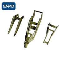 Kit de cadre principal Surron Light Bee X LBX en aluminium CNC 6061 vert, bras oscillant, sous-cadre, pièces de moto électrique tout-terrain, motocross MX
