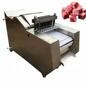 Hot Sale Frozen Small Meat Cube Cutter Machine Automatic Chicken Cutting Machine Beef Meat Cutting Machine