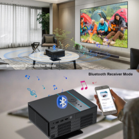 XNANO proyektor baru X6, proyeksi Natal TV 4K Smart Android 13 Bluetooth WIFI LCD Film 3D proyektor Natal 1080P
