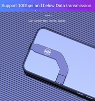 Câble plat flexible de type C pour la charge rapide et la synchronisation des données, pour les téléphones et tablettes Android, accessoires