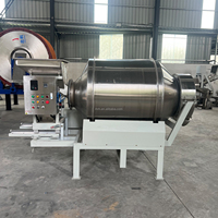 Mélangeur à Tambour Rotatif Horizontal Prix de Gros 100L 200L – Machine à Mélanger et Marinade pour Viandes, Assaisonnements et Épices