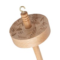 Drop Spindle Yarn Hand Spindle Broche en bois Windle Yarn Spin Tool pour débutants DIY Spinning Crafts Supply