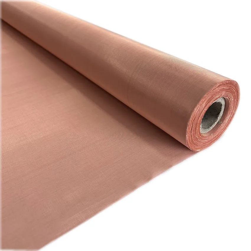 High Quality A Roll Price 100 Mesh Wire Diameter 0.10mm Copper Wire Mesh