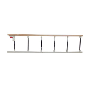 Barrière de sécurité Cimai à six positions extensibles en acier inoxydable, modèle H, accessoires pour lits d'hôpital, utilisation multi-groupe - Product Image 1