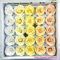 Vente en gros usine : Bouquet de fleurs de savon immortelles à sept couches en forme de rose Manta, livraison gratuite pour mariages et anniversaires