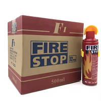 Extincteur à mousse d'incendie durable facile à utiliser 500ml 1000ml Fabricant d'arrêt d'incendie de voiture