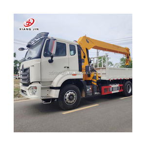 पोर्ट कंटेनर उठाने, विस्फोट-प्रूफ नियंत्रण प्रणाली, टेलीस्कोपिक बूम, उच्च भार असर वाली इस्पात के लिए ट्रक घुड़सवार क्रेन - Product Image 1