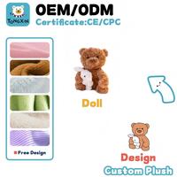 Ours en peluche personnalisé sur mesure, animal en peluche mignon, créez votre propre jouet en peluche pour enfants, cadeaux d'entreprise, jouet en peluche personnalisé