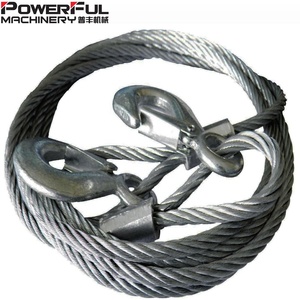 両端にダブルループ付きオイルスプライスソフトスチールワイヤーケーブルスリング建設用ANSI対応 - Product Image 4