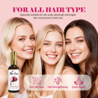 Minyak Rambut Bawang Merah 100ml dengan Ekstrak Tumbuhan Anti Rambut Rontok Memperkuat Akar Perlindungan Panas Tidak Berminyak untuk Perawatan Kulit Kepala Logo Kustom