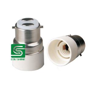 Convertisseur d'<span class=keywords><strong>adaptateur</strong></span> de Base à vis <span class=keywords><strong>B22</strong></span> à <span class=keywords><strong>E14</strong></span> Edison pour lampe halogène CFL LED - Product Image 2