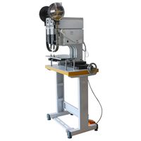 Machine à poinçonner les œillets à double tête QC54223, machine à riveter silencieuse avec moules interchangeables pour sacs en papier et en toile
