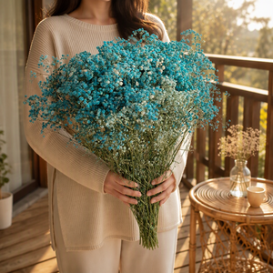 Gypsophila Essiccata di Alta Qualità per Decorazioni Floreali, Bouquet da Matrimonio, Confezioni Regalo e Composizioni Floreali - Product Image 1