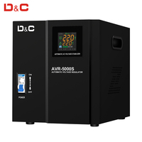 Régulateur de tension monophasé de type servo 3000W 5000W 5KVA 5000VA 110V 220V stabilisateur de tension