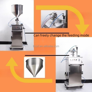 Machine de remplissage pneumatique pour pâtes et shampoings / Équipement d'emballage pour pâtes de sésame et gels cosmétiques - Product Image 4