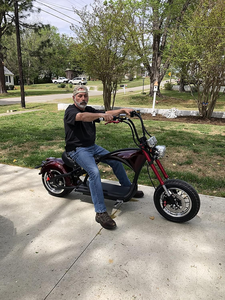 Eahora Romeo M1p 60v 30ah Long Range Chopper Electric System Scooter Dirt Adult Electric Bike - Product Image 4