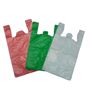 Vente en gros de t-shirts imprimés sur mesure sac à fermeture éclair couleur restaurant sacs à provisions en plastique fabriqués au Vietnam pour supermarché - Product Image 1