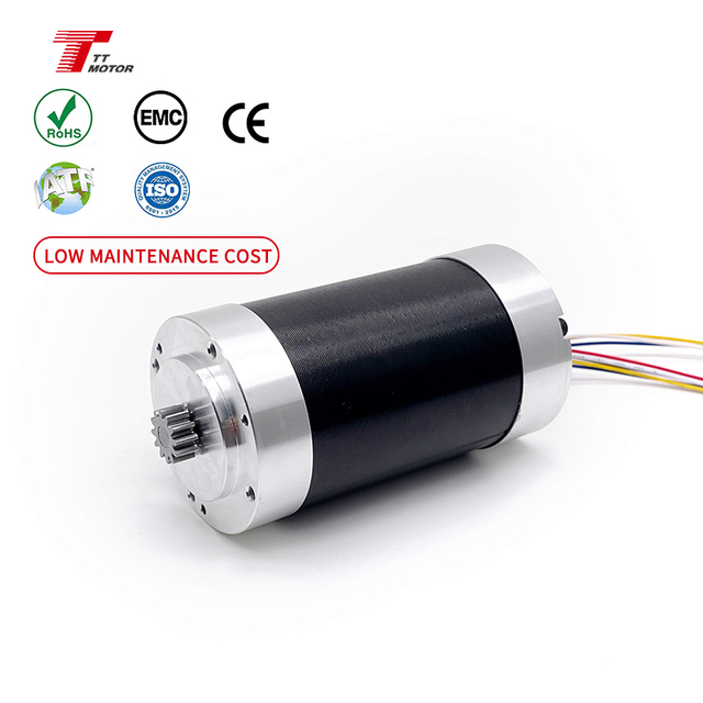 Customized High Power DC Electric Brushless BLDC Motors 12v 24V Permanent Magnet Motor 56mm 4500rpm High Speed Torque