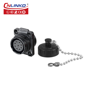 Cnlinko kết nối Nhà cung cấp YM loạt M20 cắm và ổ cắm vỏ nhựa 9 pin kết nối không thấm nước kết nối chân - Product Image 5
