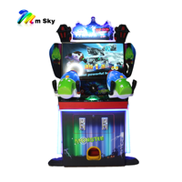 Top Gun 2 M SKY Kids pour borne d'arcade, écran LCD 42 pouces, certifié CE, 2 joueurs, fonctionne avec des pièces de monnaie, pour utilisation en intérieur