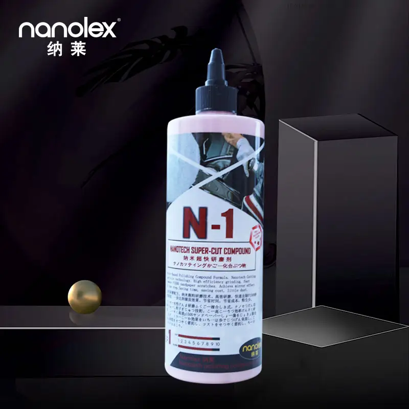 N1 High efficiency grinding water based Formula Nano tech system super cut Polishing Compound