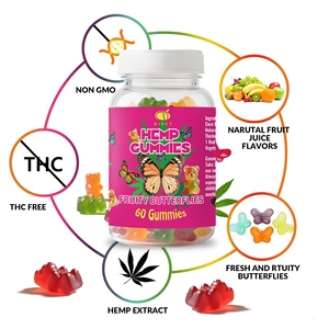 Gomitas de Aceite de Semillas de Cáñamo Orgánico en Oferta con Vitamina B, Extracto de Cáñamo para el Alivio del Estrés, Dulces para Dormir y Apoyo Energético - Product Image 1
