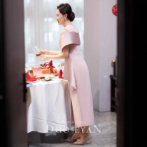 <span class=keywords><strong>Robe</strong></span> <span class=keywords><strong>de</strong></span> mariée occidentale <span class=keywords><strong>pour</strong></span> maman, nouveau style coréen, élégante, jeune <span class=keywords><strong>belle</strong></span>-<span class=keywords><strong>mère</strong></span>, costume cheongsam - Product Image 5