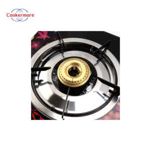 Cucina a <span class=keywords><strong>Gas</strong></span> di buona qualità 2 bruciatori nuovo Design con superficie in vetro temperato piano del tavolo per uso domestico e Rv cucina a <span class=keywords><strong>Gas</strong></span> - Product Image 3