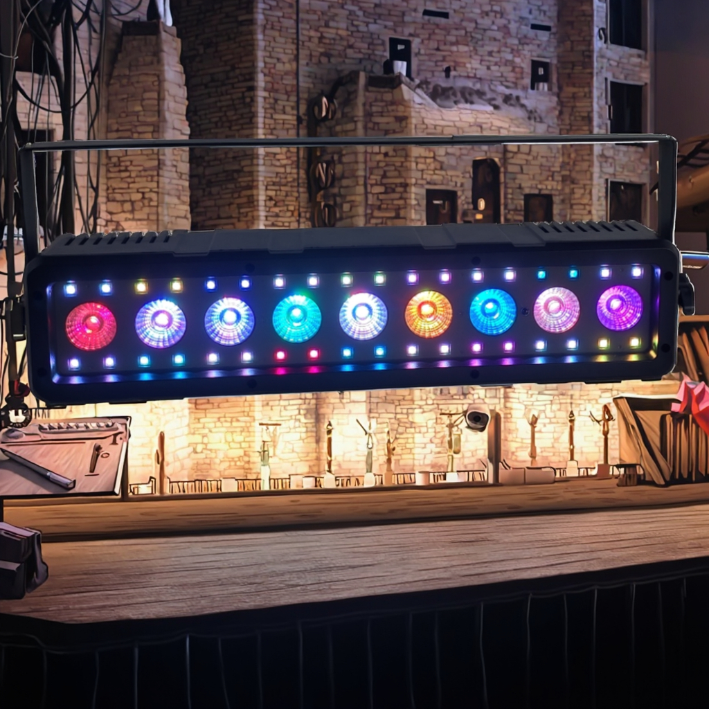 Projecteur de lumière LED 12x3W RGBW Chang, éclairage