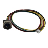Connecteur circulaire étanche FQ18 à 4 broches, mâle-femelle, avec câble, IP67, pour capteur, robotique industrielle, automatisation