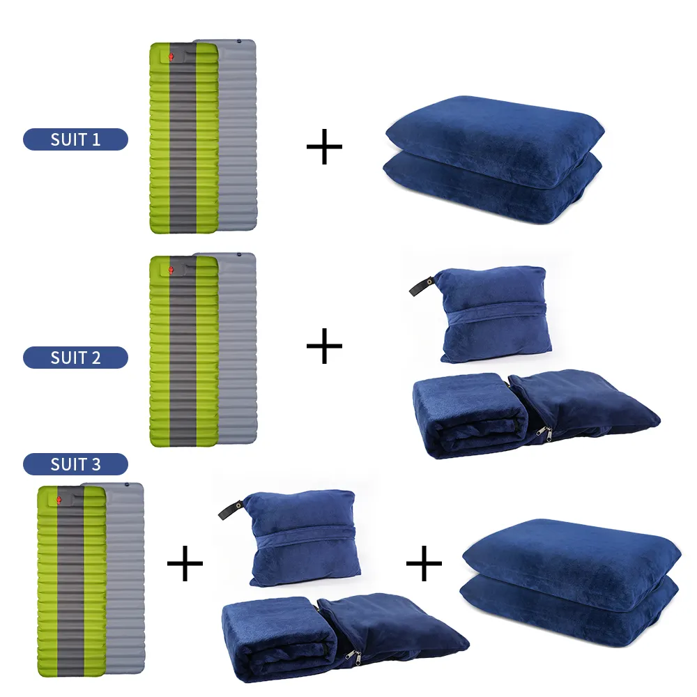 Надувная дорожная кровать матрас набор портативный надувной матрас спальная кровать надувной матрас