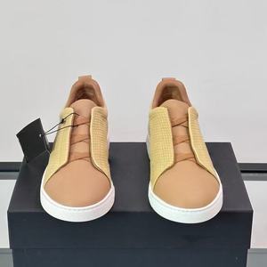 Leather fashion platform <b>shoes</b> - original brand color-matching casual walking <b>shoes</b> suitable <b>for</b> both men and <b>women</b> - Product Image 2