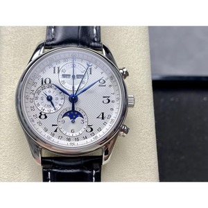 Reloj Casual de Fase Lunar para Hombre, Mecánico Automático, de Cuero Genuino, Guanqin, Drioshipping - Product Image 1