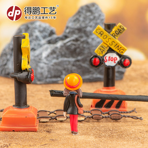 Panneau décoratif miniature en résine Depeng Crafts, motif paysage artistique et charmant, pour salon, idéal pour un cadeau de pendaison de crémaillère - Product Image 4