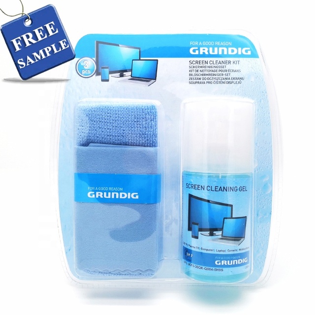 200ML Portable Eco Friendly Nano Grundig Tft Plasma Tv Camera Touch Screen Cleaner Spray Kit with Microfiber Towel Cloth