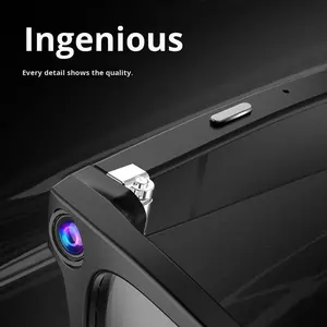 نظارات ذكية HeyCyan-G300 بدقة 800 واط بكسل لتسجيل الفيديو والتقاط الصور مع التعرف على الأشياء بالذكاء الاصطناعي والترجمة الذكية للموسيقى متوافقة مع أندرويد/iOS - Product Image 5