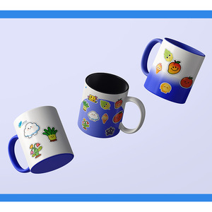 Adesivi Premio Cartoon Doodle, Set da 50 Pezzi, Impermeabili in PVC Fustellati, Kawaii Personalizzati Decorativi per Regali Bambini, Artigianato e Aula - Product Image 4