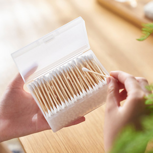 Transparent Plastic Storage Box <b>Small</b> Rectangular With Lid For Desk Organizing Pins Cotton Swabs And <b>Small</b> Items - Product Image 4