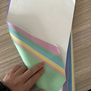 45g 48g 55g 65g 80g <span class=keywords><strong>Papier</strong></span> continu <span class=keywords><strong>autocopiant</strong></span> NCR sans carbone de haute qualité avec cinq couleurs - Product Image 6