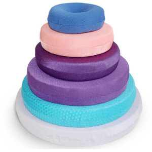 Cojín Antiescaras Redondo para Alivio de Presión, Soporte de Cadera, Rehabilitación Postoperatoria, Relleno de Esponja, Varios Tamaños, Color Aleatorio - Product Image 3